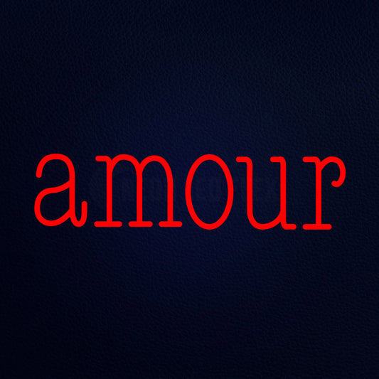 Amour Neon Flex Sign