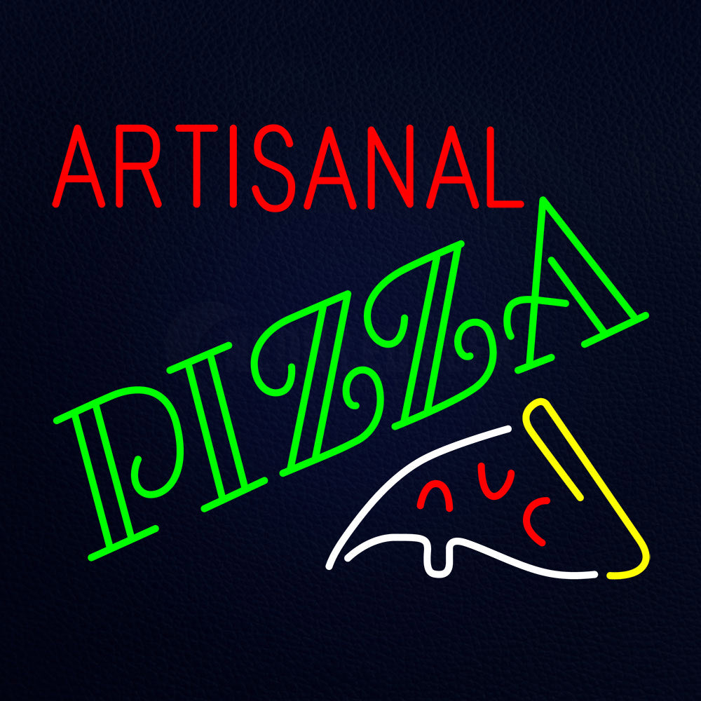 Artisanal Pizza Neon Flex Sign