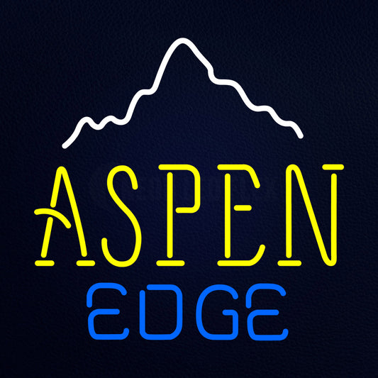 Aspen Edge Neon Flex Sign