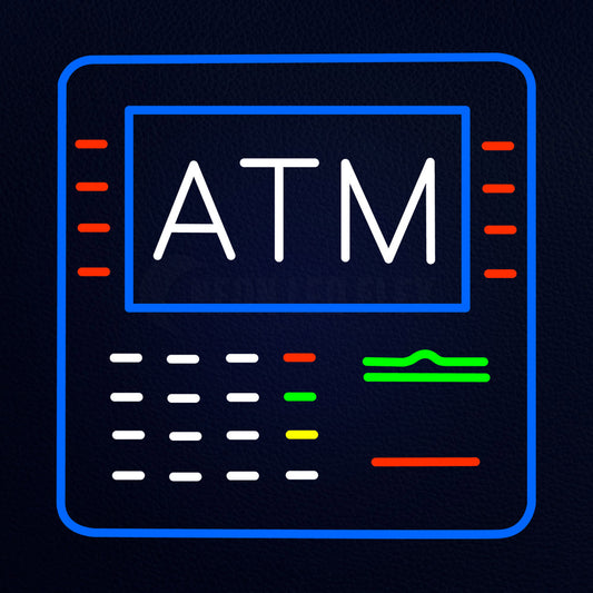 Atm Neon Flex Sign