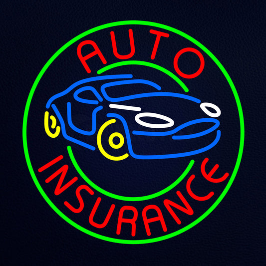 Auto Insurance Neon Flex Sign