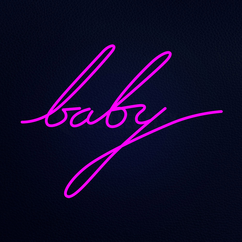 Baby Neon Flex Sign