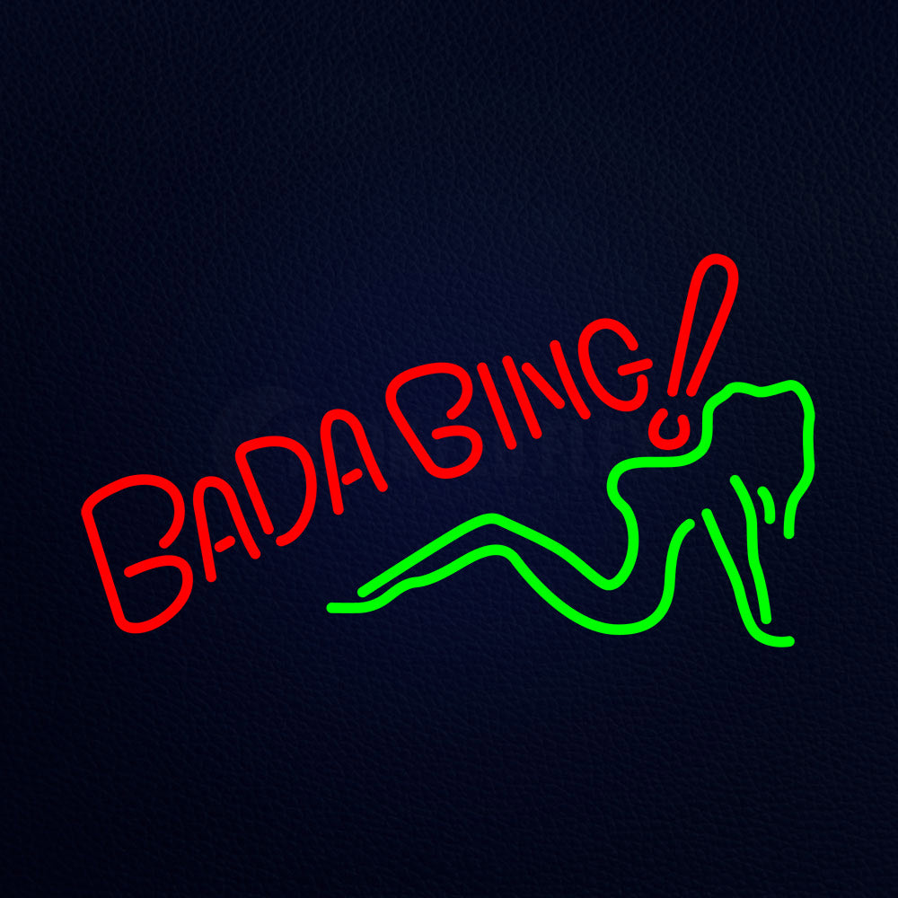 Bada Bing Logo Neon Flex Sign