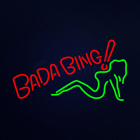 Bada Bing Logo Neon Flex Sign