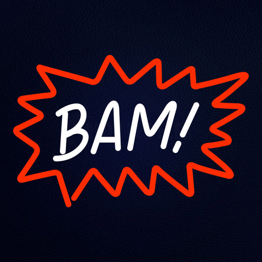 Bam Neon Flex Sign