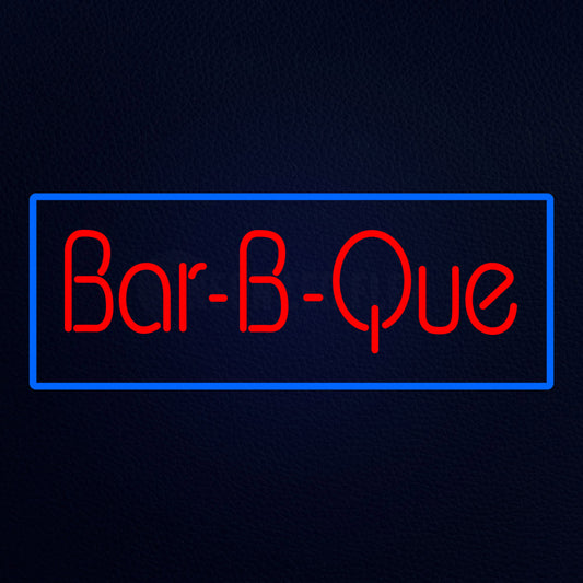 Bar B Que Bbq Barbeque Neon Flex Sign