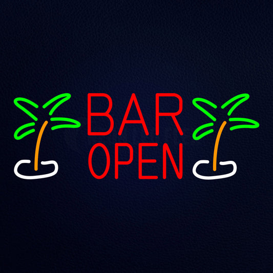 Bar Open Neon Flex Sign