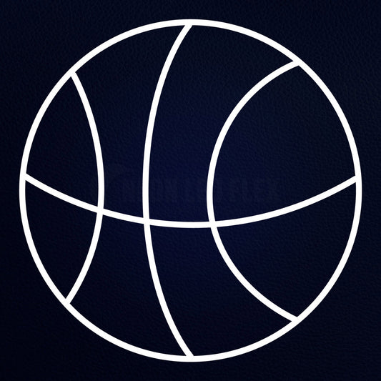 Basketball Icon Logo Neon Flex Sign