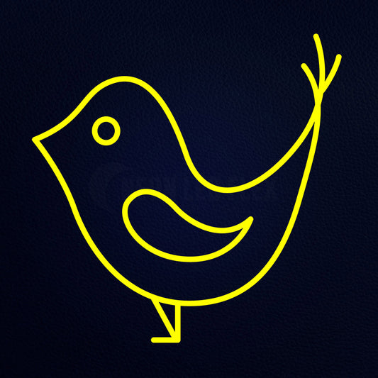 Beak Bird Neon Flex Sign