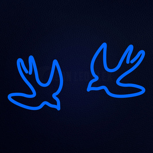 Bird Swallow Neon Flex Sign