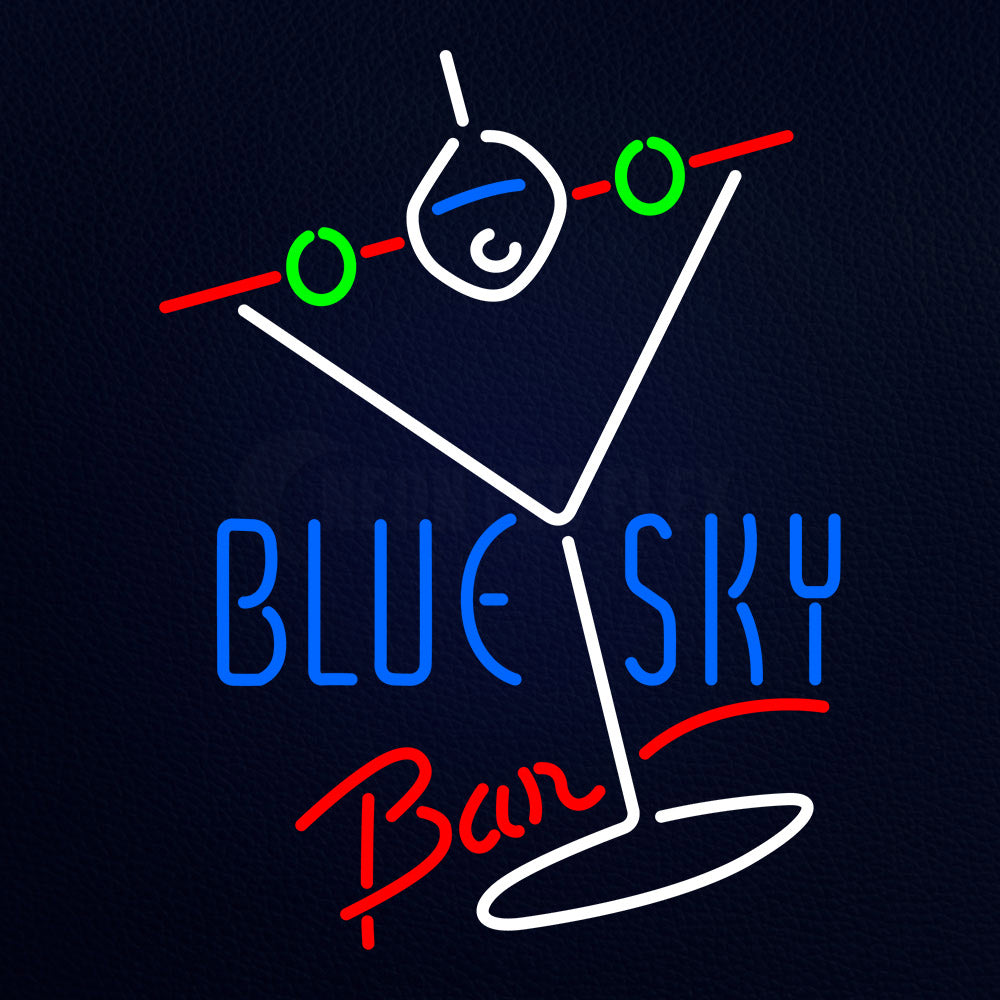 Blue Sky Neon Flex Sign