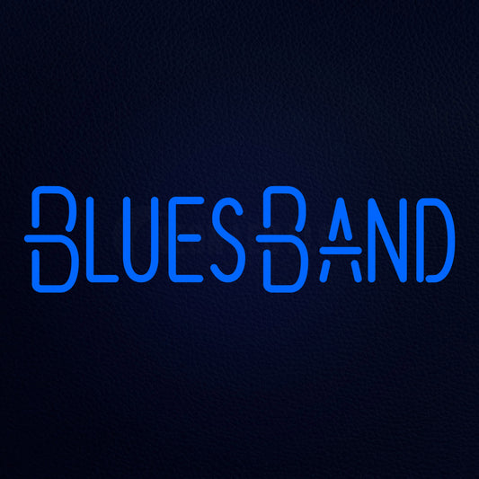 Blues Band Neon Flex Sign