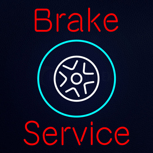 Brake Service Neon Flex Sign