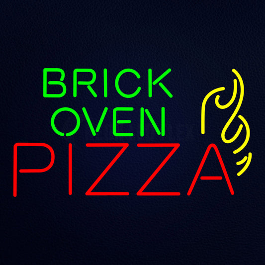 Brick Oven Pizza Neon Flex Sign