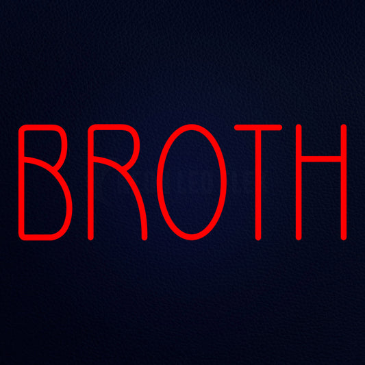 Broth Neon Flex Sign