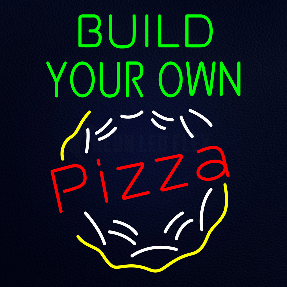 Build Your Own Pizaa Neon Flex Sign