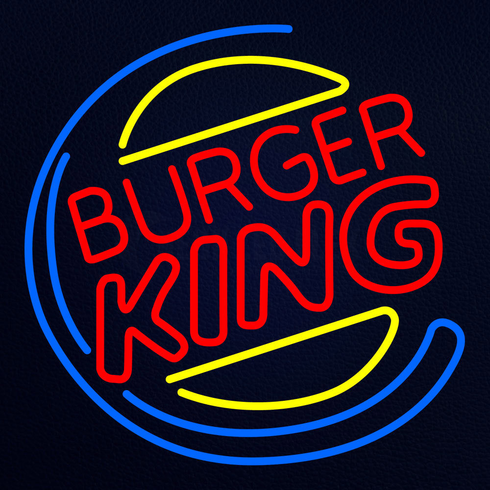 Burger King Double Stroke Neon Flex Sign