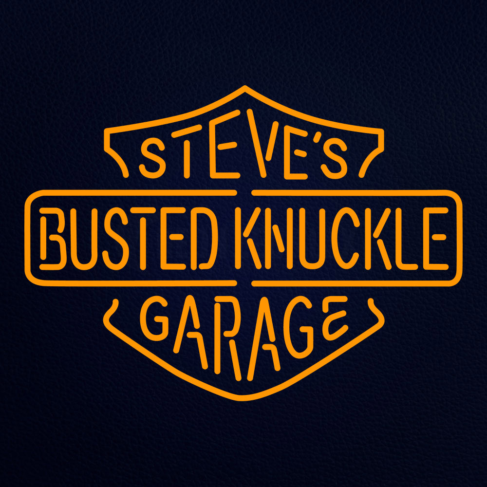 Busted Knuckle Steves Garage Neon Flex Sign