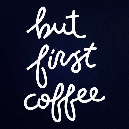 But First Coffee Neon Flex Sign