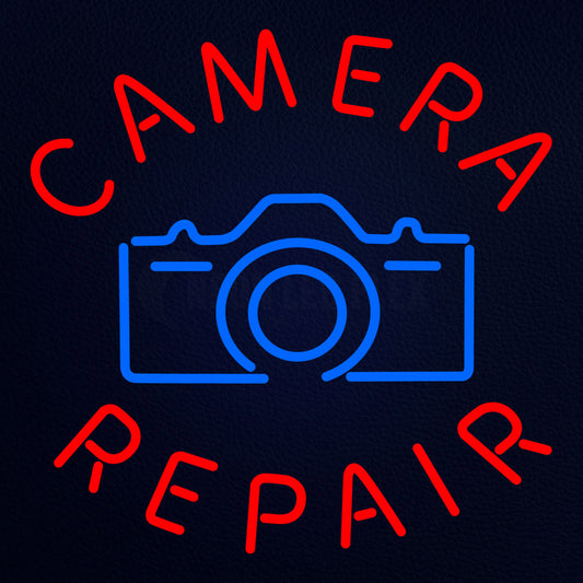 Camera Repair Neon Flex Sign