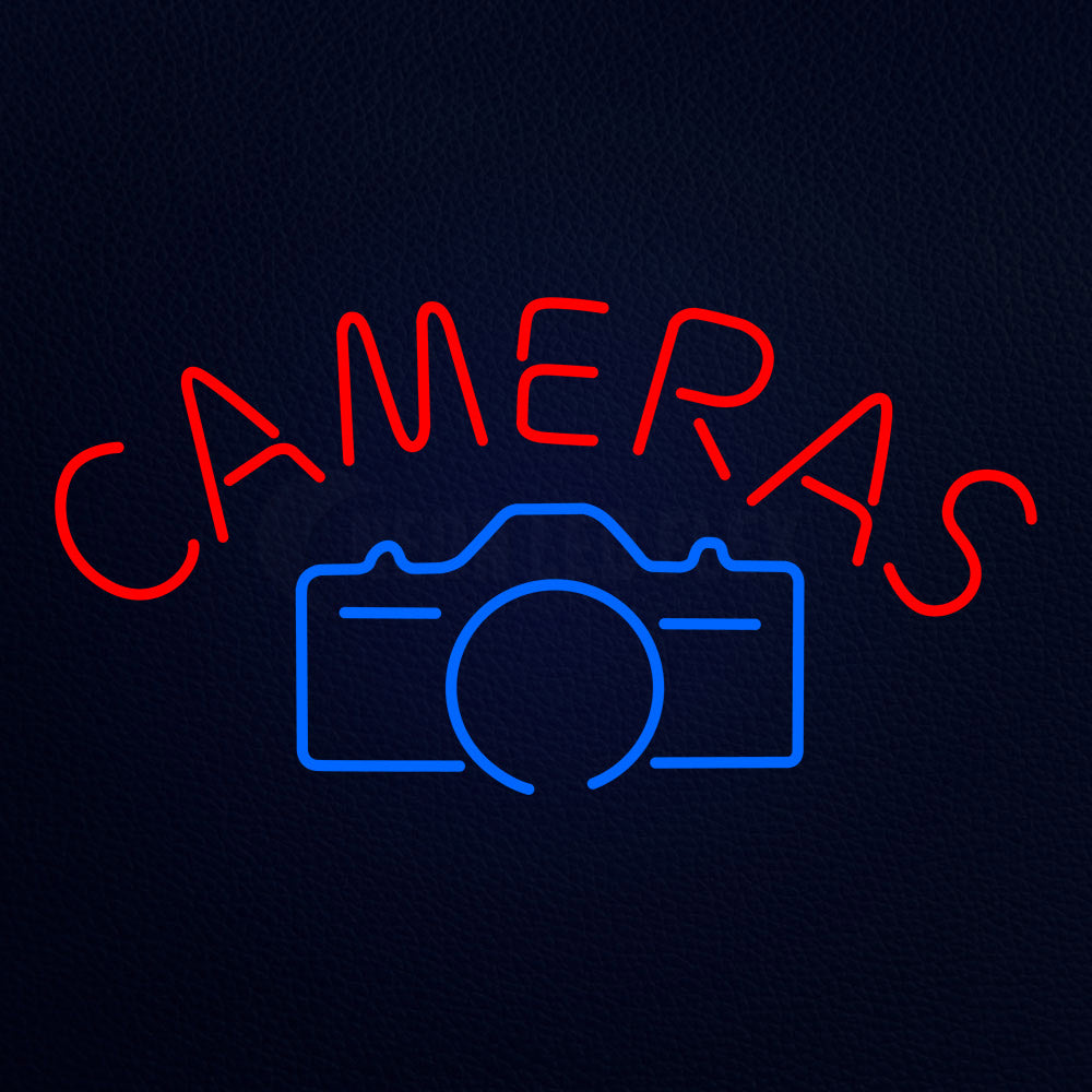 Cameras Neon Flex Sign