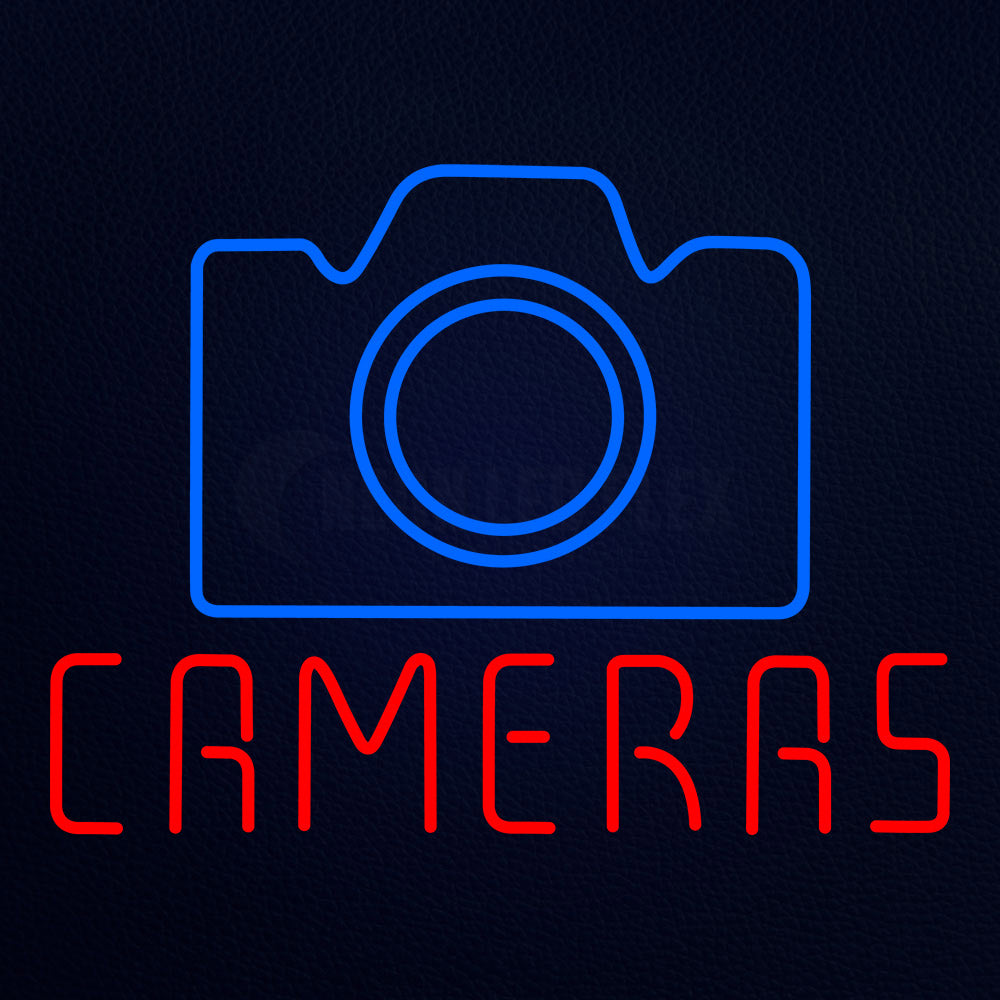 Cameras Neon Flex Sign