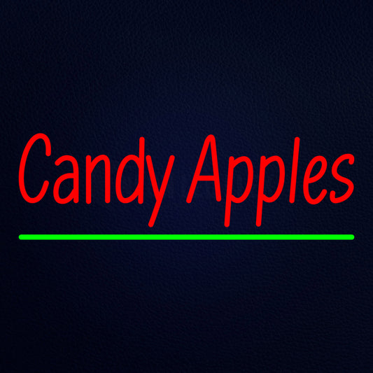 Candy Apples Neon Flex Sign