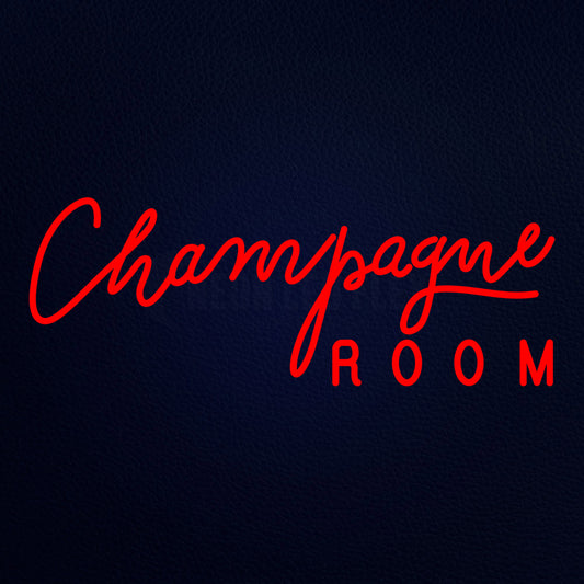 Champagne Room Neon Flex Sign