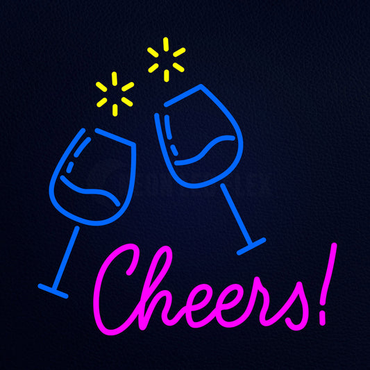 Cheers Neon Flex Sign