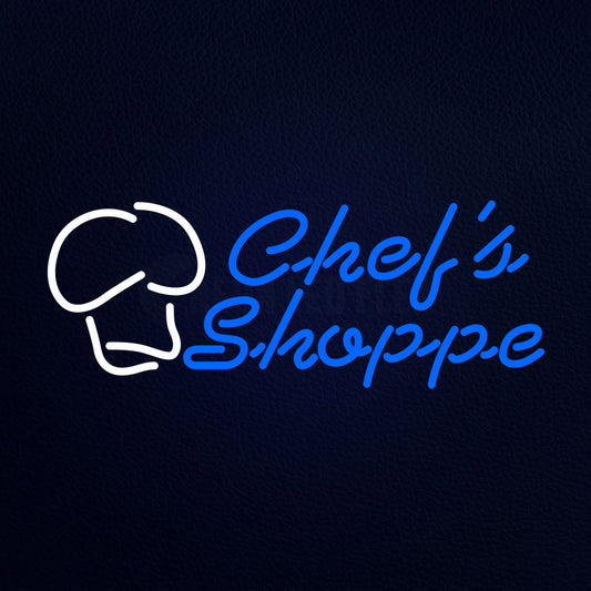 Chefs Shoppe Neon Flex Sign