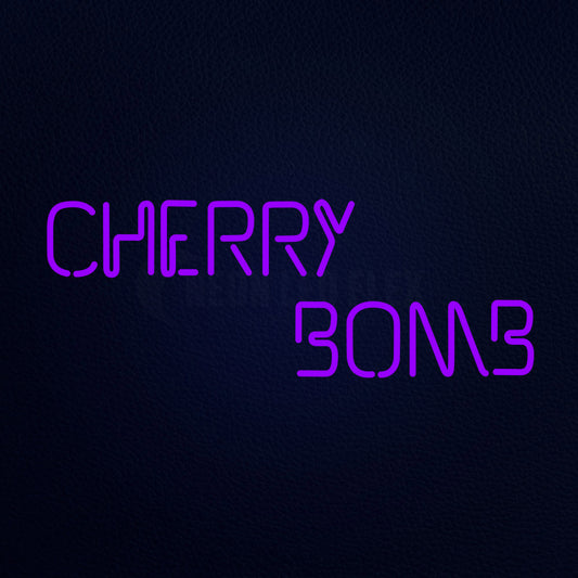 Cherry Bomb Neon Flex Sign