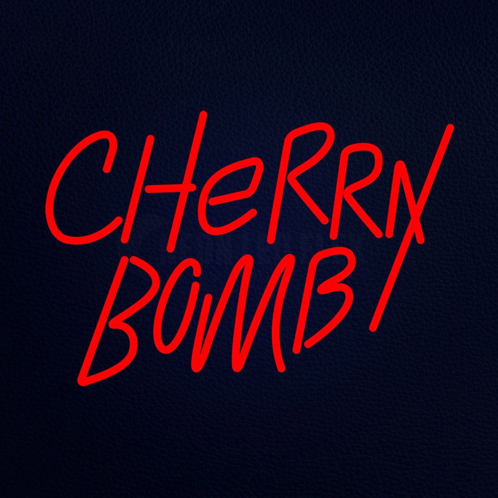 Cherry Bomb Neon Flex Sign