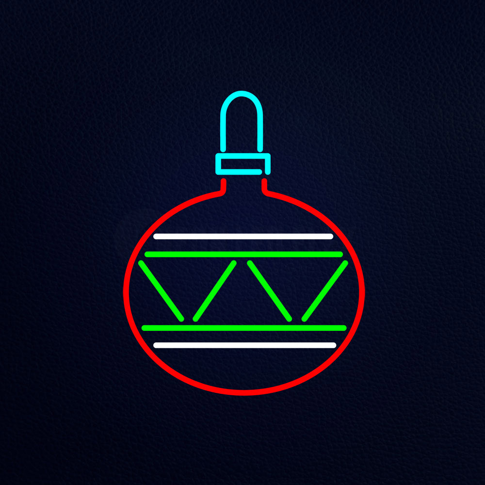 Christmas Bulb Neon Flex Sign