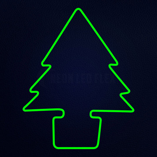 Christmas Tree Neon Flex Sign