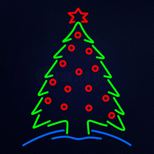 Christmas Tree Neon Flex Sign