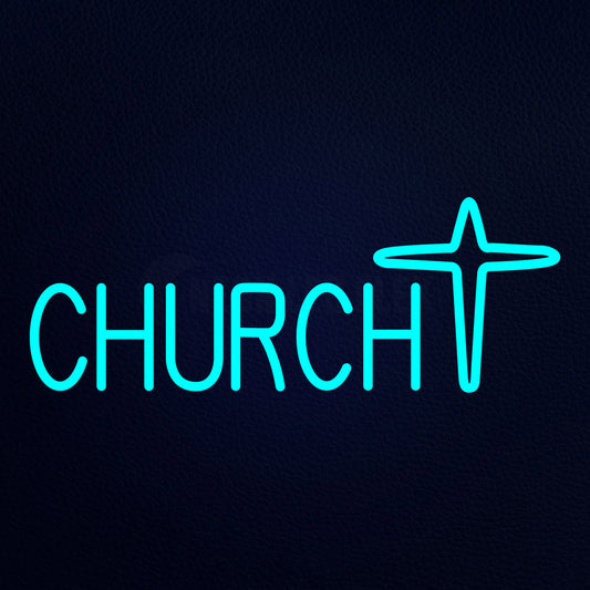 Church Neon Flex Sign