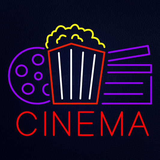 Cinema Neon Flex Sign