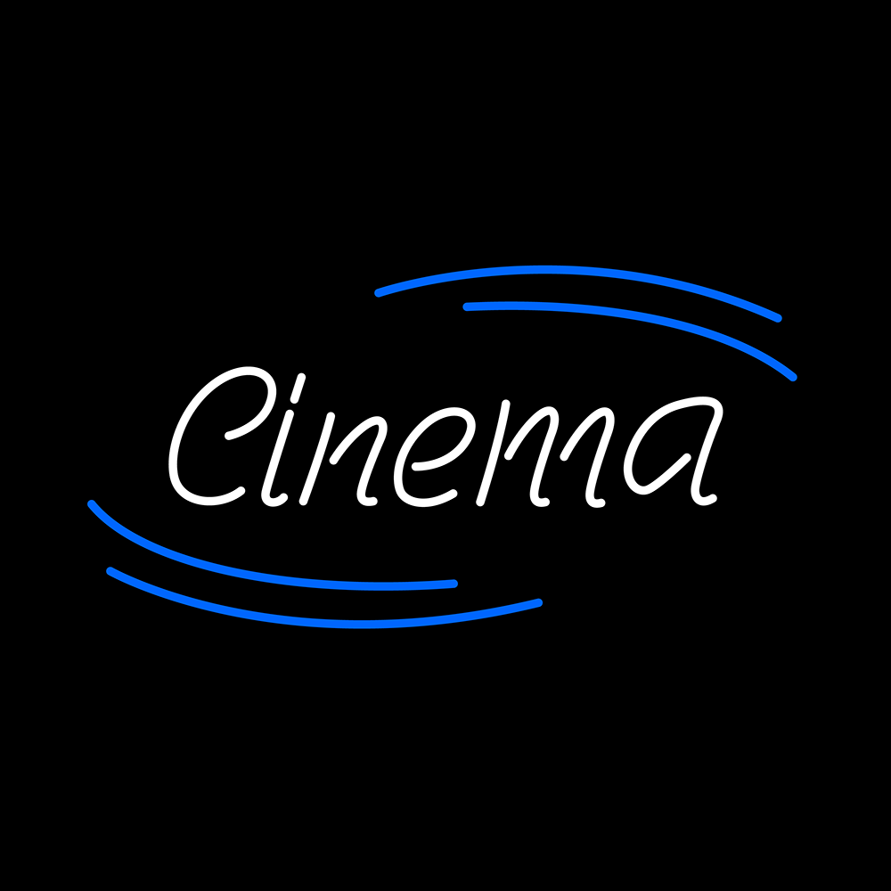 Cinema Neon Flex Sign