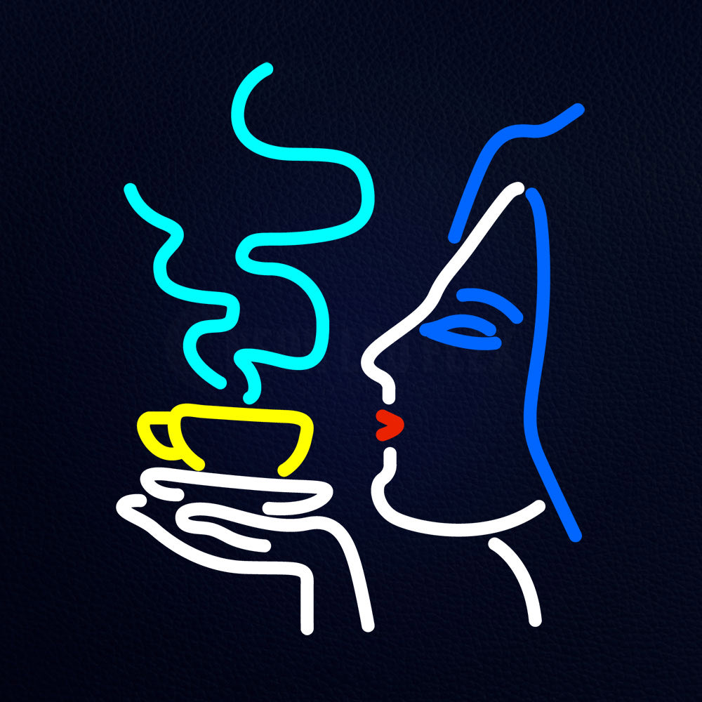 Coffe Lady Neon Flex Sign