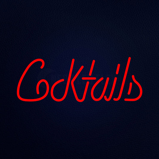 Coktail Neon Flex Sign