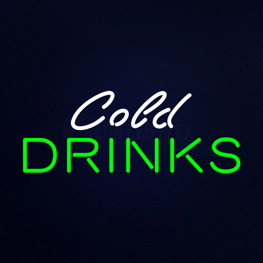 Cold Drinks Neon Flex Sign