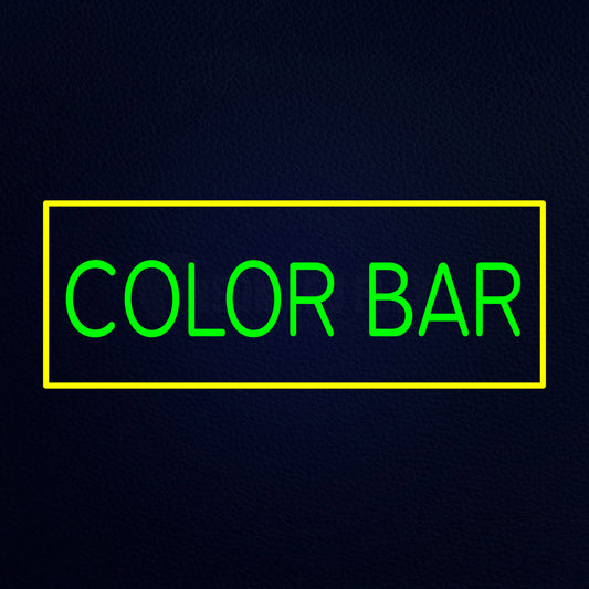 Color Bar Neon Flex Sign