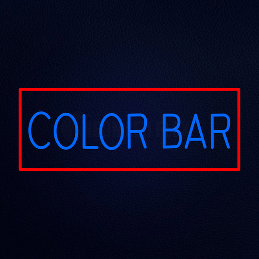 Color Bar Neon Flex Sign