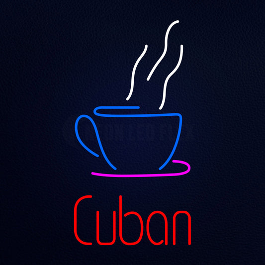 Cuban Neon Flex Sign