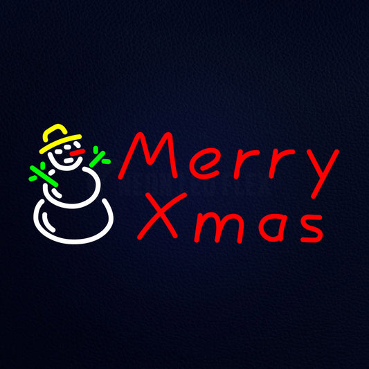 Custom Merry Christmas Neon Flex Sign