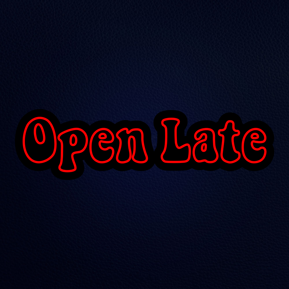 Open Late Neon LED Sign