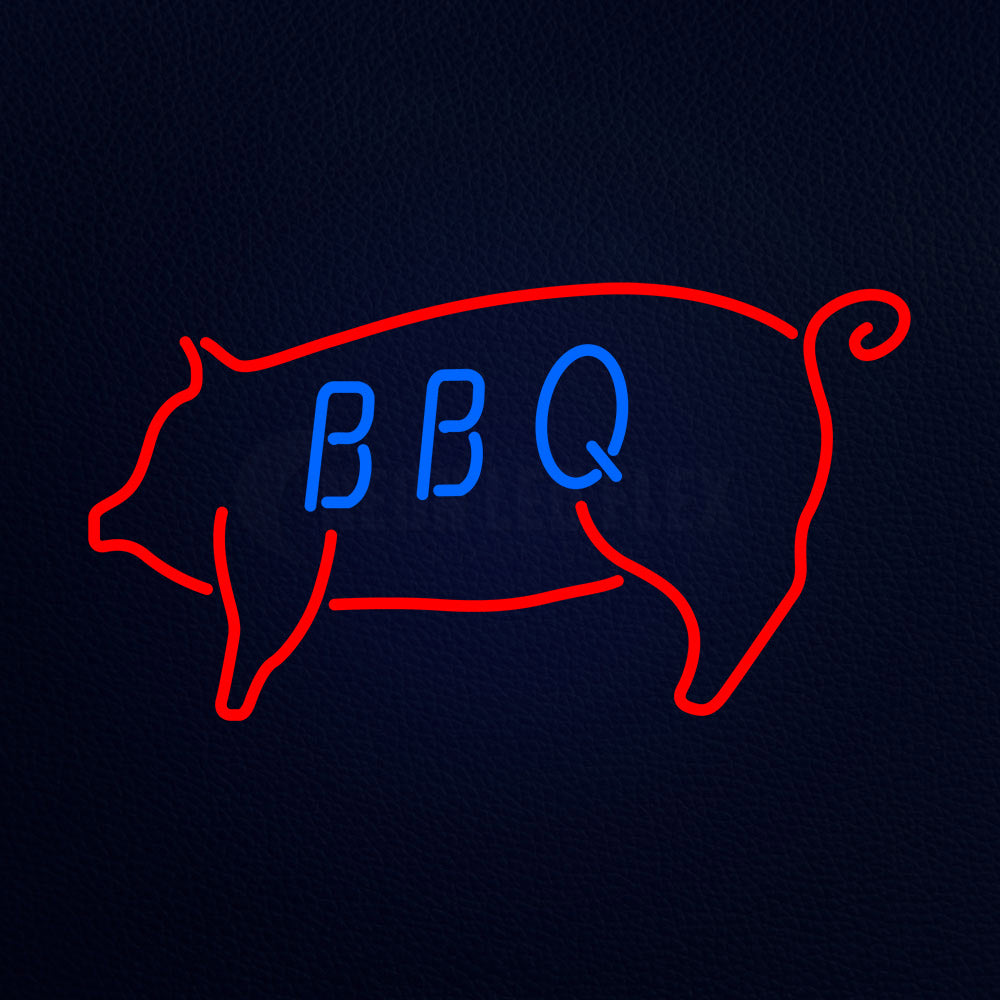 Custom Red Bbq Neon Flex Sign