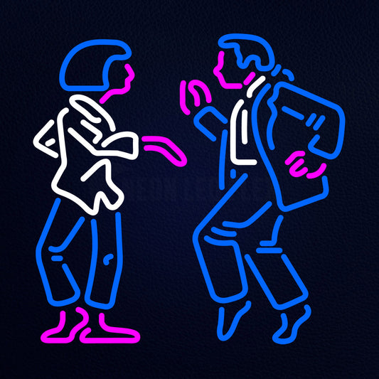 Dancing Couple Neon Flex Sign