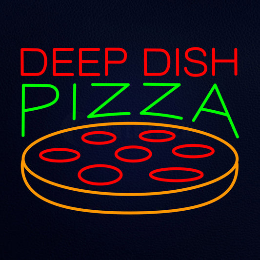 Deep Dishpizza Neon Flex Sign