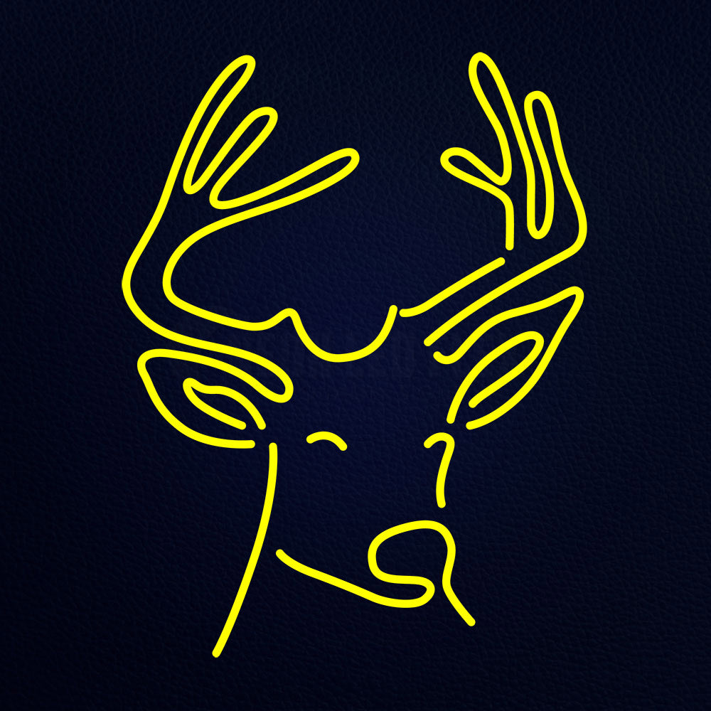 Deer Logo Neon Flex Sign